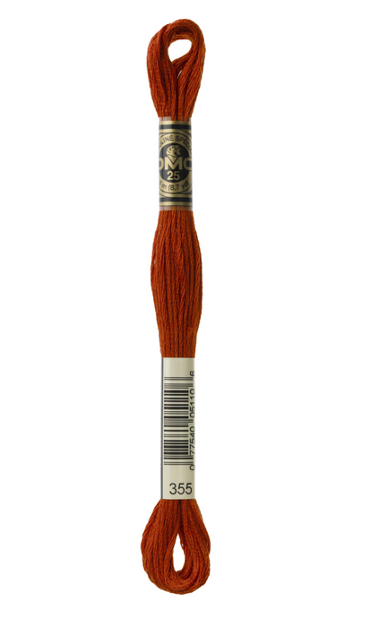 355 Dark Terra Cotta DMC Floss - Default