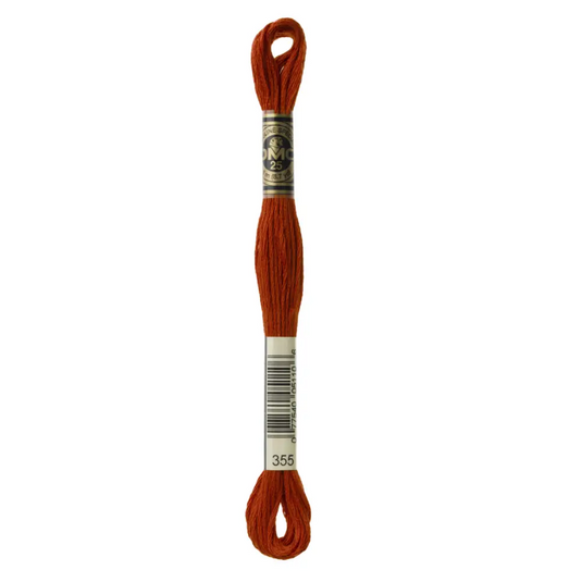 355 Dark Terra Cotta DMC Floss - Default