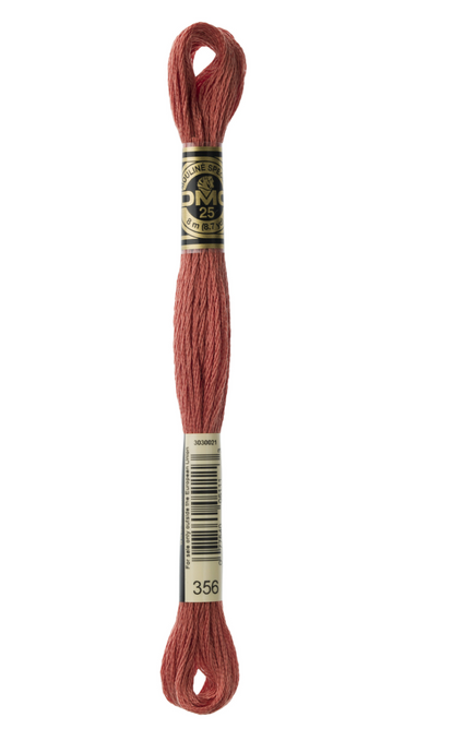 356 Medium Terra Cotta DMC Floss - Default