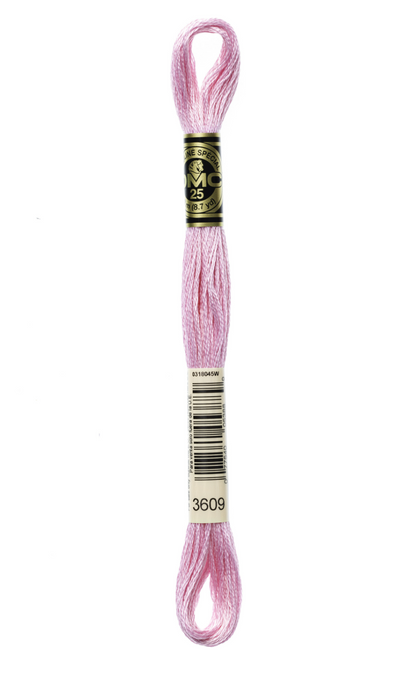 3609 Ultra Light Plum DMC Floss - Default