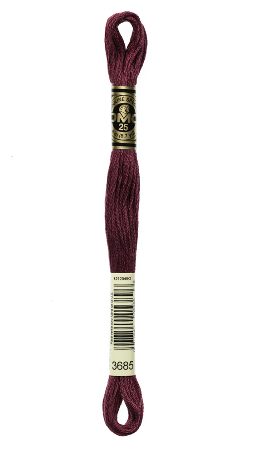 3685 Very Dark Mauve DMC Floss - Default