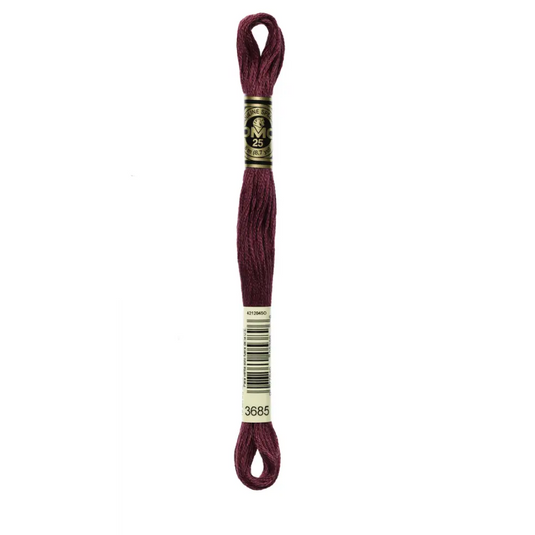 3685 Very Dark Mauve DMC Floss - Default