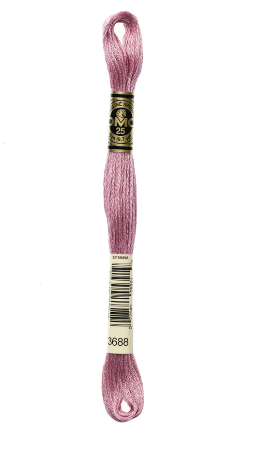 3688 Medium Mauve DMC Floss - Default