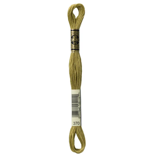 370 Medium Mustard DMC Floss - Default