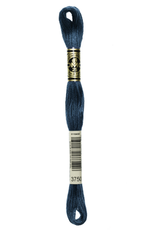 3750 Very Dark Antique Blue DMC Floss - Default