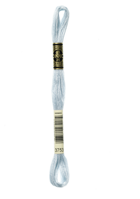 3753 Ultra Very Light Antique Blue DMC Floss - Default