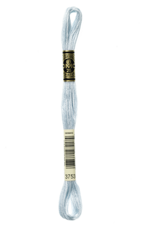 3753 Ultra Very Light Antique Blue DMC Floss - Default