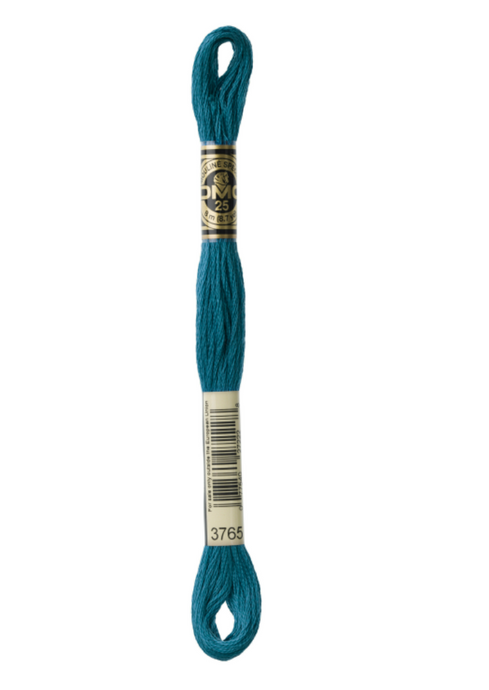 3765 Very Dark Peacock Blue DMC Floss - Default