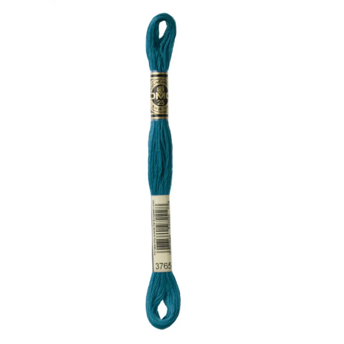 3765 Very Dark Peacock Blue DMC Floss - Default