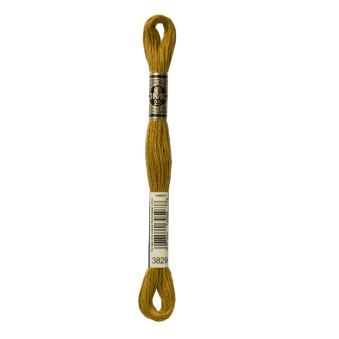 3829 Very Dark Old Gold DMC Floss - Default