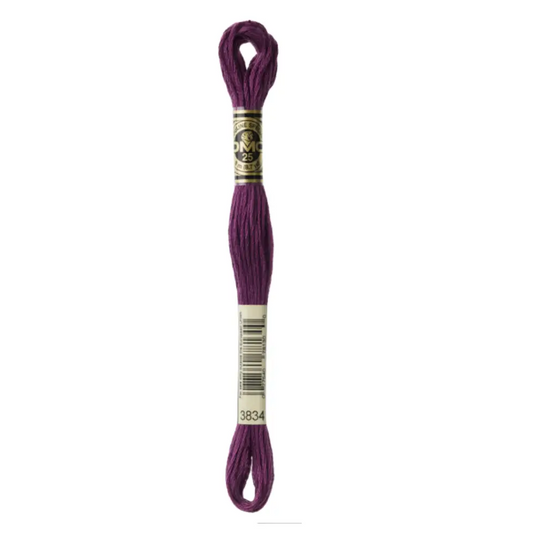 3834 Dark Grape DMC Floss - Default