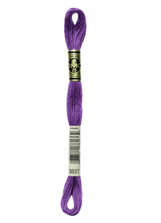3837 Ultra Dark Lavender DMC Floss - Default