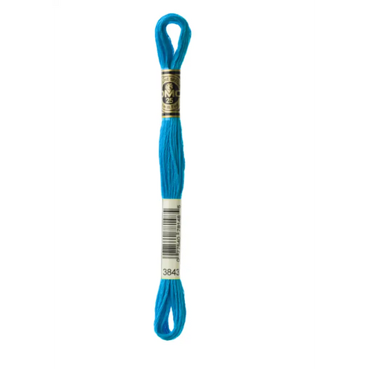 3843 Electric Blue DMC Floss - Default