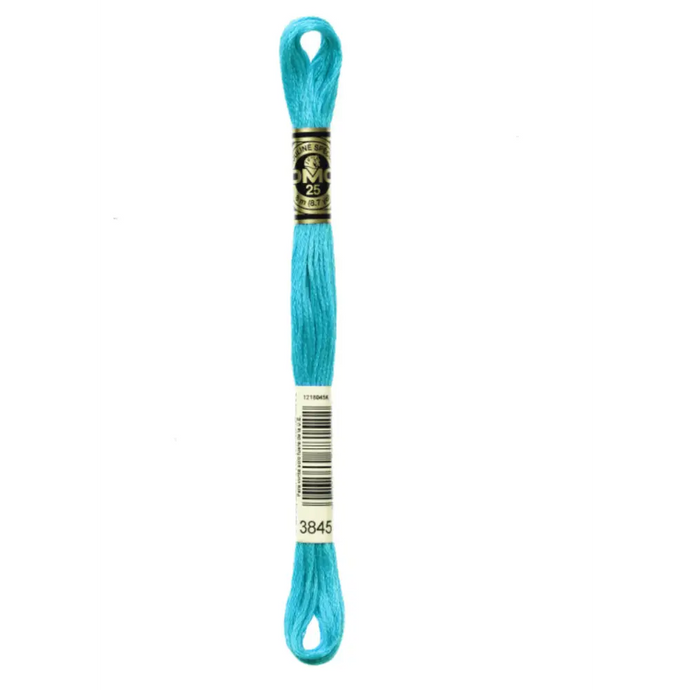 3845 Medium Bright Turquoise DMC Floss - Default