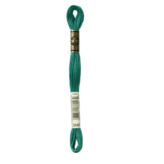 3848 Medium Teal Green DMC Floss - Default
