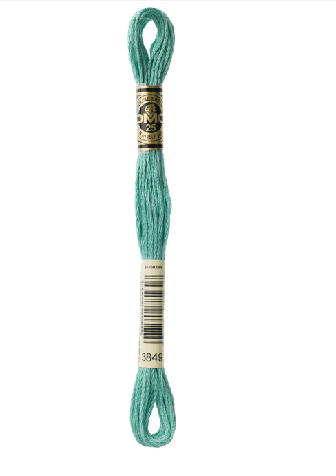 3849 Light Teal Green DMC Floss - Default