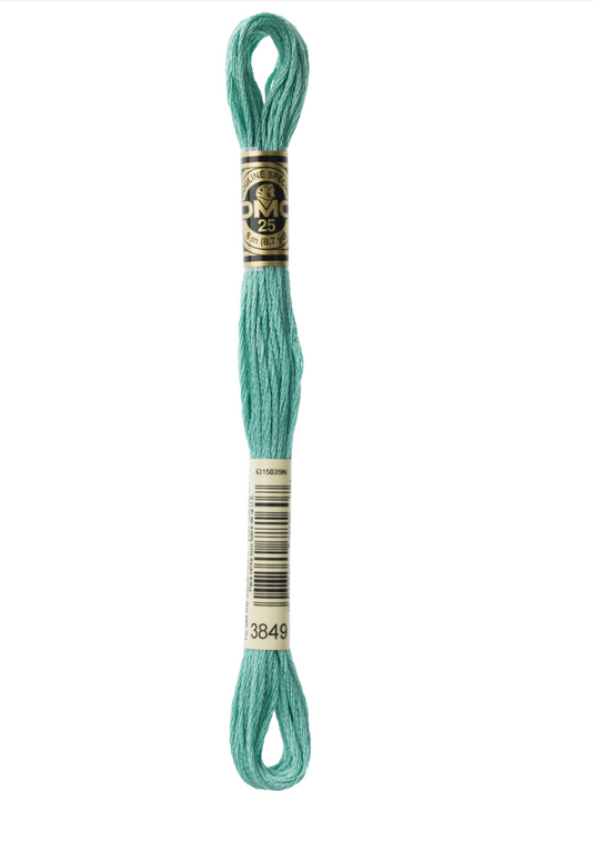 3849 Light Teal Green DMC Floss - Default