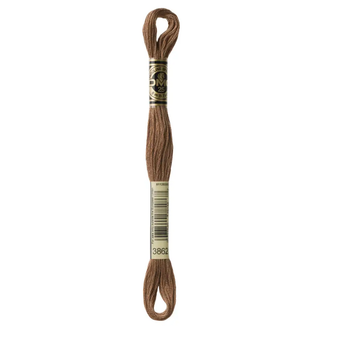 3862 Dark Mocha Beige DMC Floss - Default