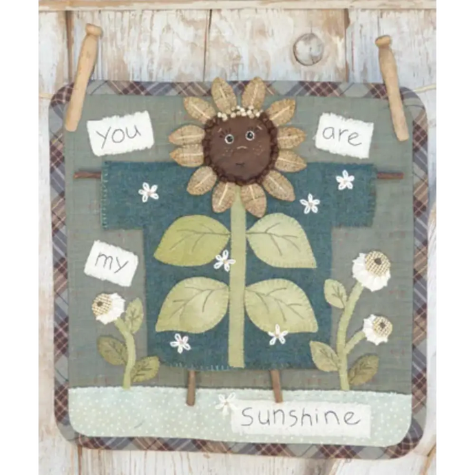 #392 Clothesline Sunflower