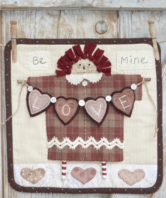#395 Clothesline Annie (February) Pattern
