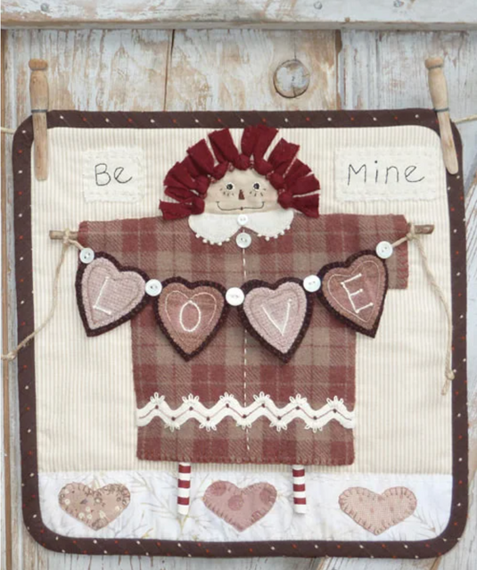 #395 Clothesline Annie (February) Pattern
