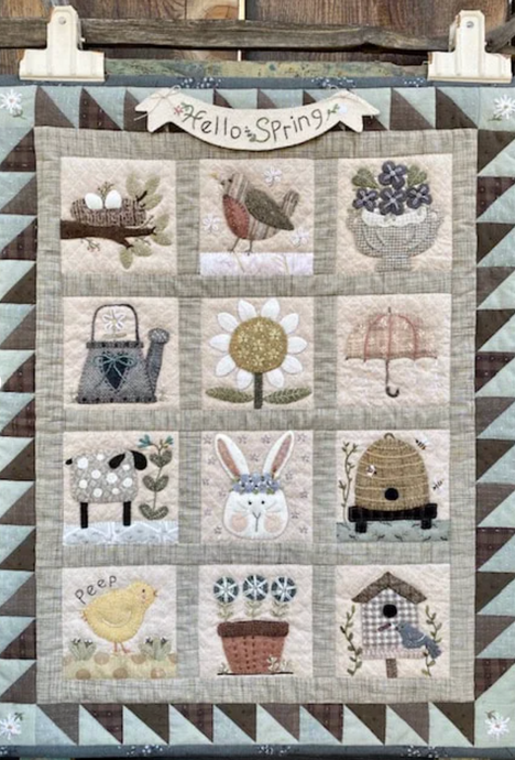 #409 Hello Spring Mini Quilt