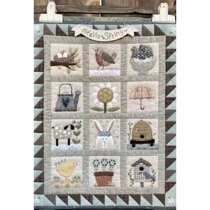 #409 Hello Spring Mini Quilt