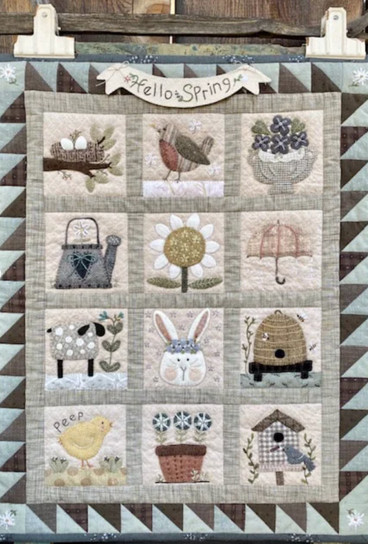 #409 Hello Spring Mini Quilt