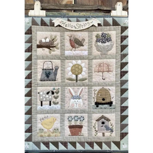 #409 Hello Spring Mini Quilt