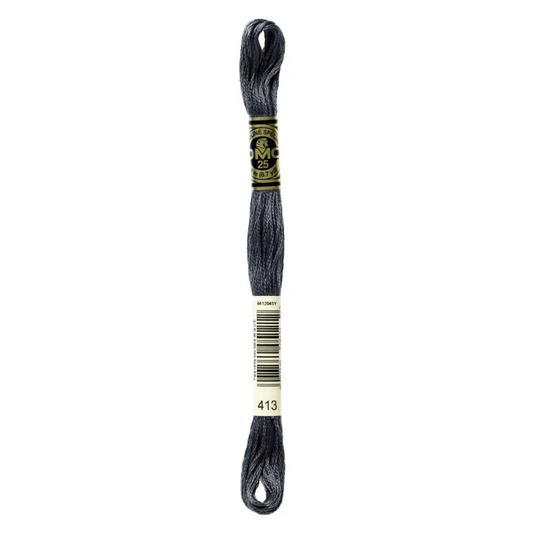 413 Dark Pewter Gray DMC Floss - Default