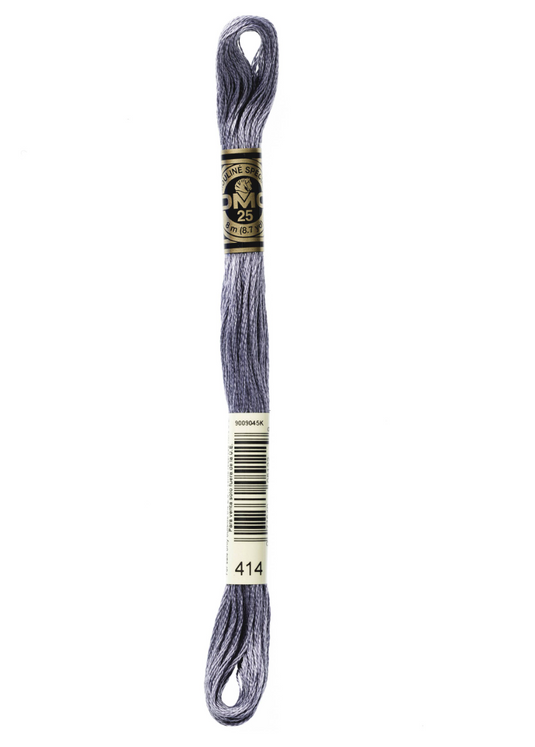414 Dark Steel Gray DMC Floss - Default