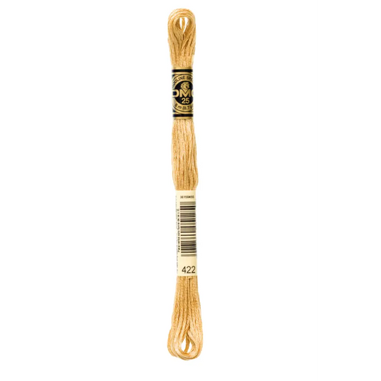 422 Light Hazelnut Brown DMC Floss - Default