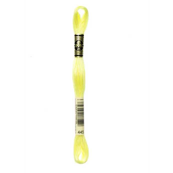 445 Light Lemon DMC Floss - Default