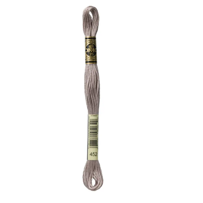 452 Medium Shell Gray DMC Floss - Default