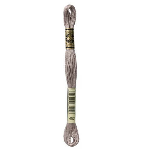 452 Medium Shell Gray DMC Floss - Default