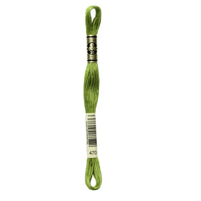 470 Light Avocado Green DMC Floss - Default