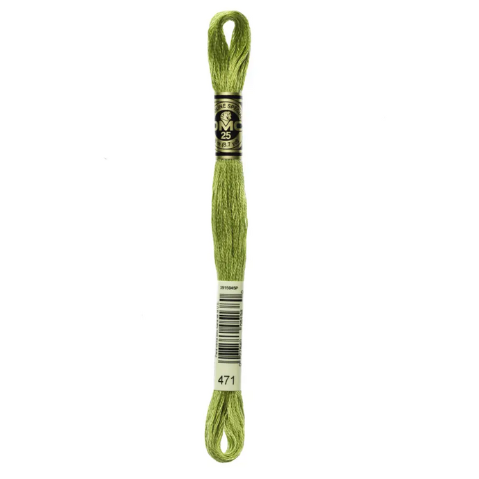 471 Very Light Avocado Green DMC Floss - Default