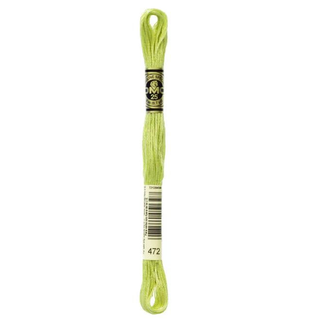 472 Ultra Light Avocado Green DMC Floss - Default
