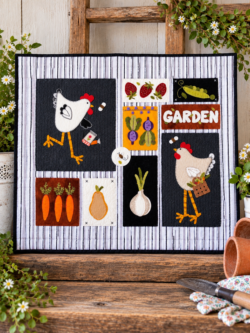 Load image into Gallery viewer, Chickens in the Garden
