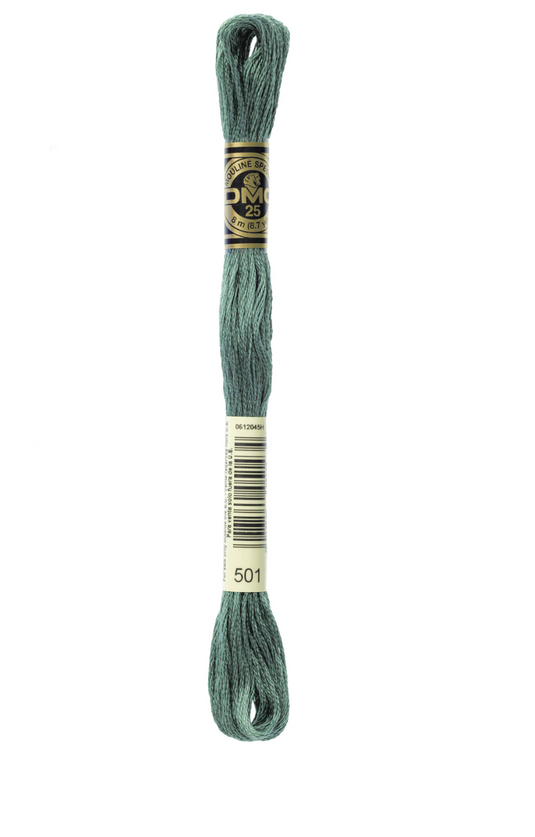 501 Dark Blue Green DMC Floss - Default