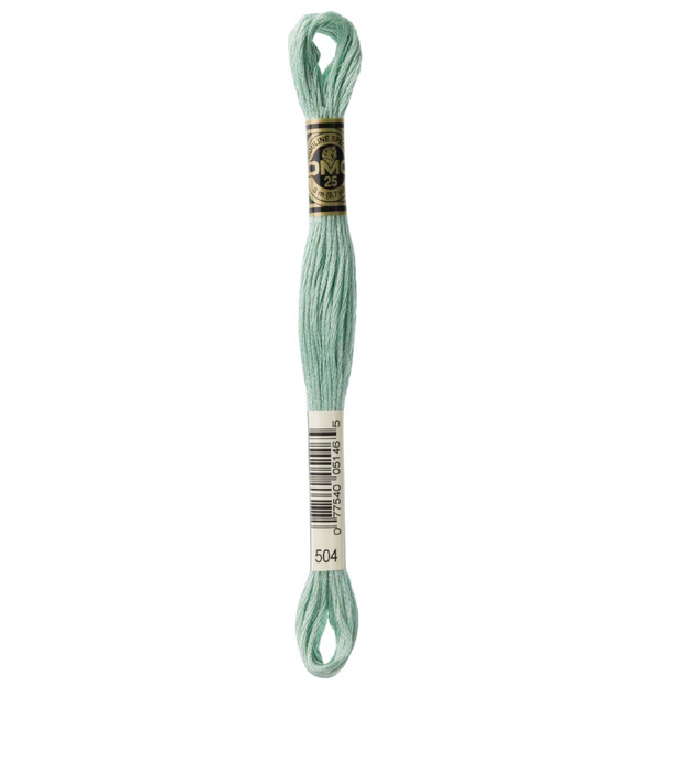 504 Very Light Blue Green DMC Floss - Default