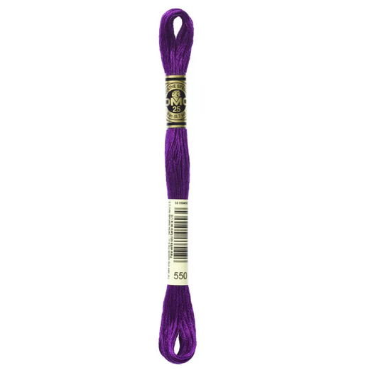 550 Very Dark Violet DMC Floss - Default