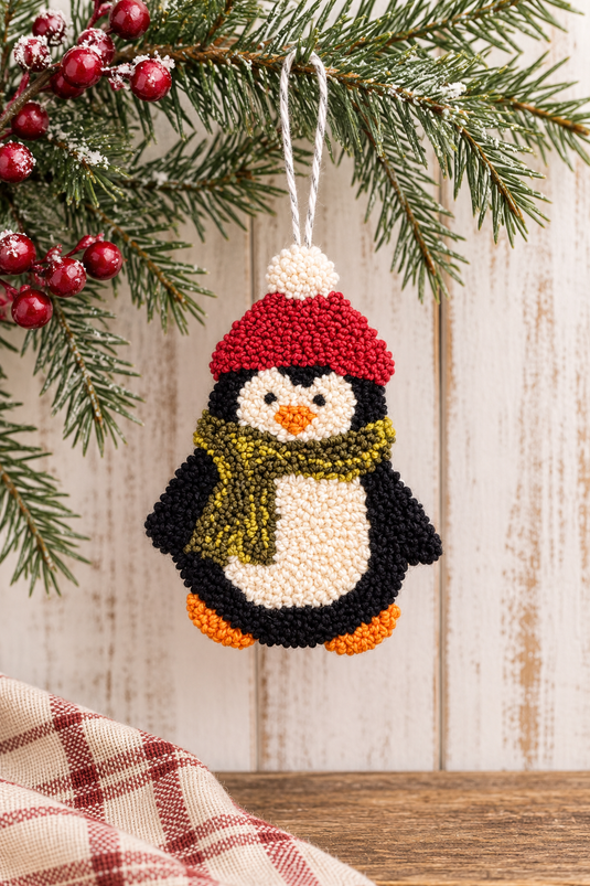 Penguin Punch Ornament