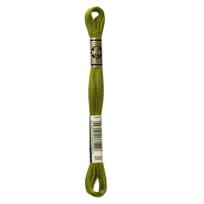 580 Dark Moss Green DMC Floss - Default