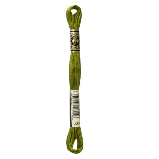 580 Dark Moss Green DMC Floss - Default