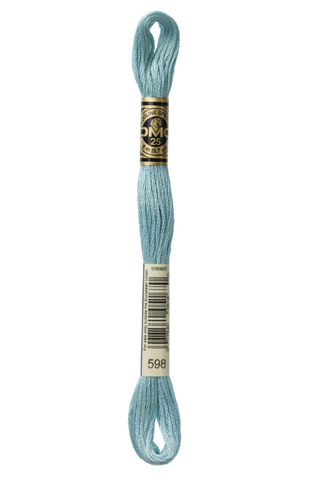 598 Light Turquoise DMC Floss - Default