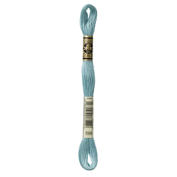 598 Light Turquoise DMC Floss - Default