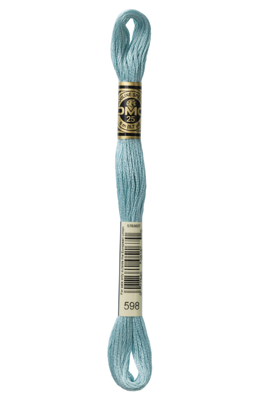 598 Light Turquoise DMC Floss - Default