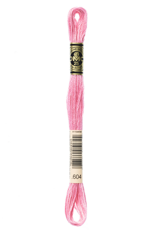 604 Light Cranberry DMC Floss - Default