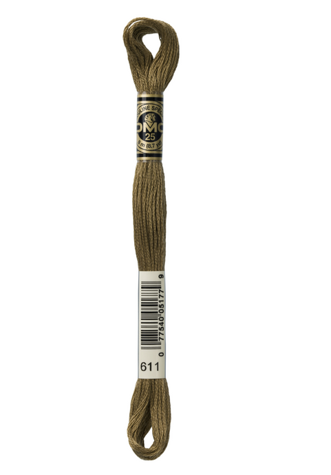 611 Drab Brown DMC Floss - Default